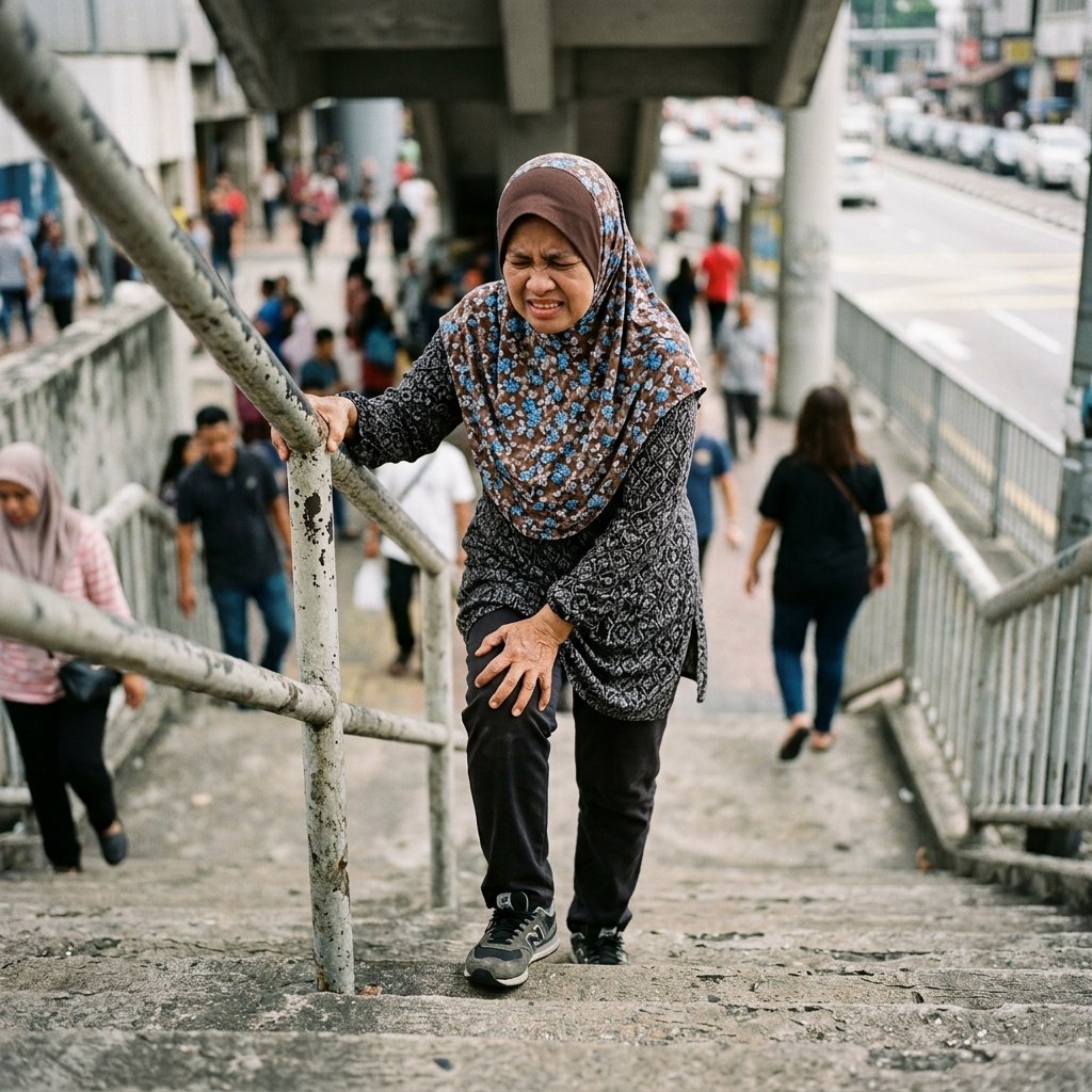 Sakit lutut bila berjalan